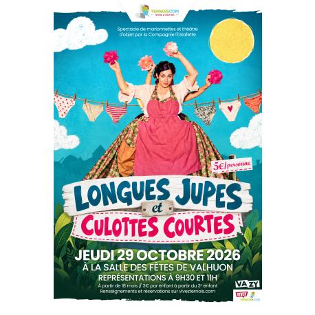 Longues Jupes et Culottes courtes - 29 octobre 2026