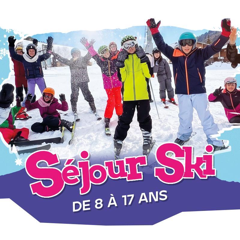 Séjours ski (8-17 ans)